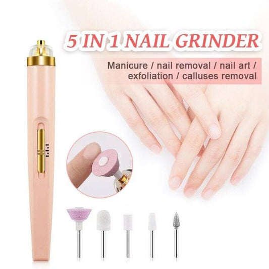 "5-in-1 Pro Nail Care Kit – Pink"