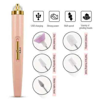 "5-in-1 Pro Nail Care Kit – Pink"