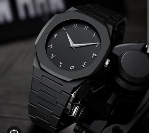 black Aura QuartzWatch