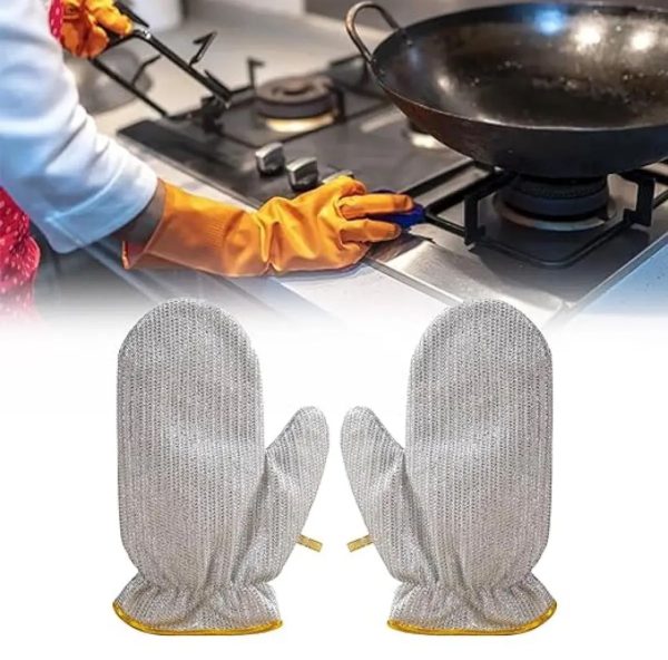 Wire Dishwashing Gloves (pair)