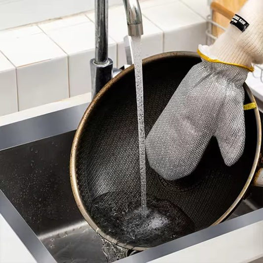 Wire Dishwashing Gloves (pair)