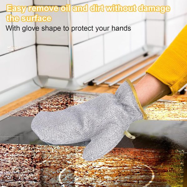 Wire Dishwashing Gloves (pair)