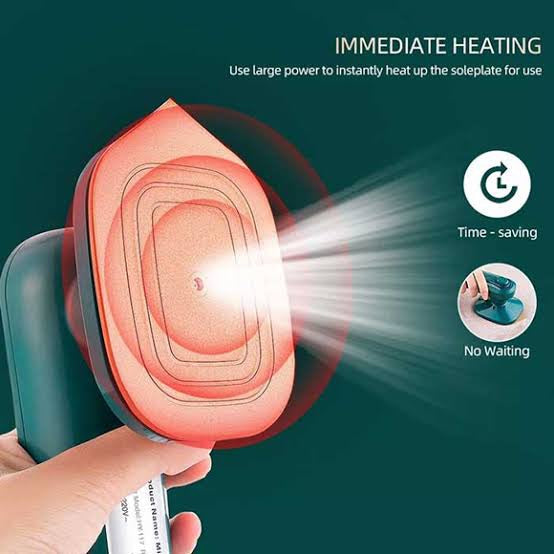 Portable Travel Iron, Mini Iron Steam Iron Handheld Ironing Machine | Electric.